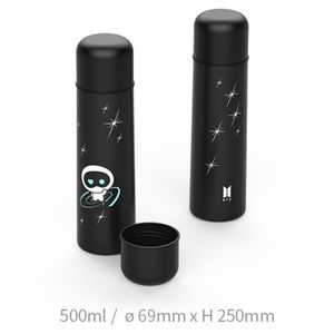 New BTS JIN WOOTEO thermal tumbler